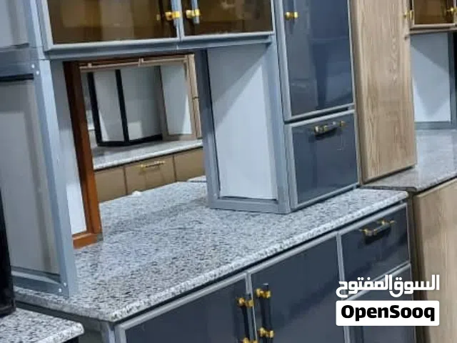 جاهزات ليومنا هاذا   مطابخ الامنيوم سعودي درجه اولا  مفصلات ايطالي الاصلي قاعدتحت مدبل  أرضية ورف 4