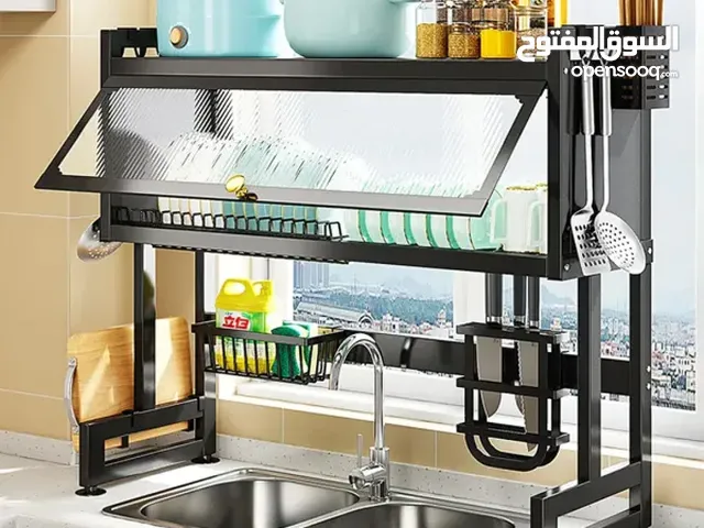 منظم ومجفف أطباق 3 طبقات