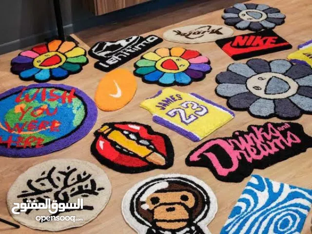 سجادات مصنوعة يدوياً بالمسدس السجادي – قطع فريدة