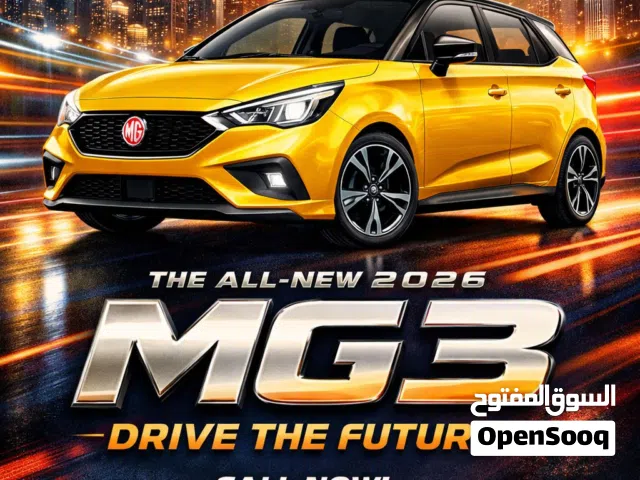 *Brand NEW*   _MG 3  _MODEL: 2026_   _MILEAGE: 00_   _PASSING INSURANCE:1YR  ENGINE:1.5LTR_  All col