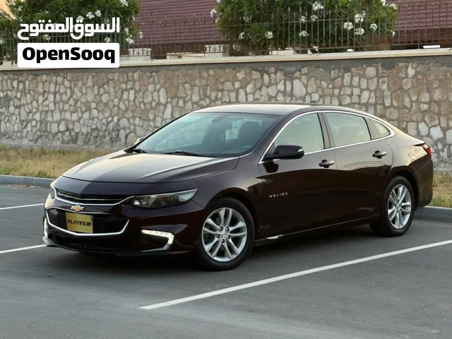 للبيع شفروليه ماليبو موديل 2017 بحاله ممتازه جدا