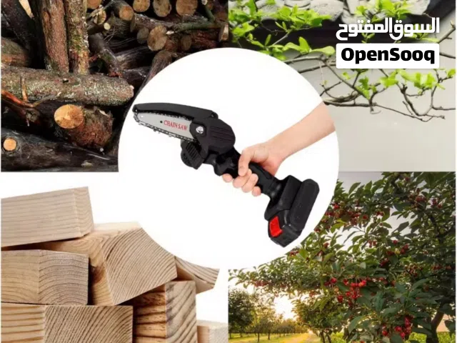 منشار سلسلة كهربائي 48V ببطارية ليثيوم يمنحك أداء قوي بدون أسلاك سلسلة 4 إنج (28 سن) لقص سريع ودقيق
