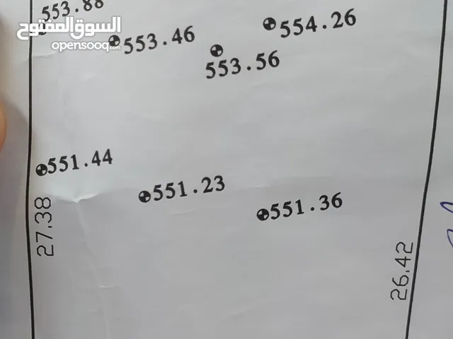 نص دنم أرض للبيع مباشرة من المالك بدون أي وسطاء تصنيف B مسموح البناء في أي وقت بدون قيود أو شروط