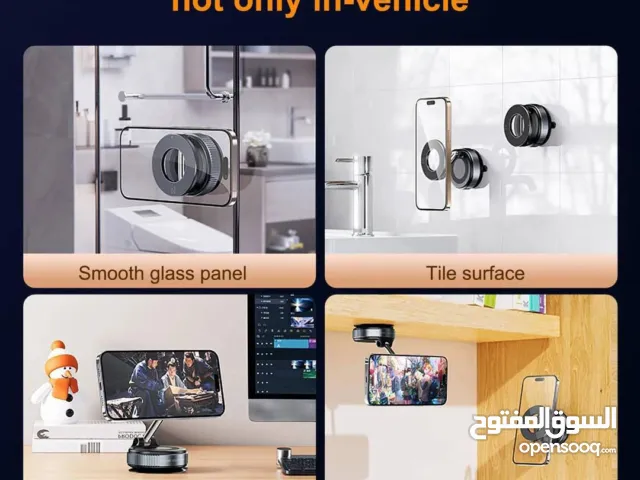 حامل هاتف مغناطيسي – تثبيت مثالي وزوايا مرنة!