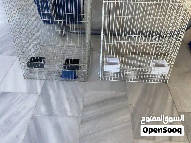 أقفاص ببغاء عدد 2 للبيع