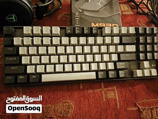 كيبورد ميكانيكل قيمنق RGB