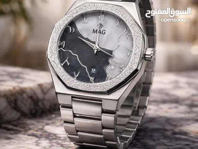 ساعة MAG بشكل مميز و كلاسيكي و جميل لمحبين الساعات