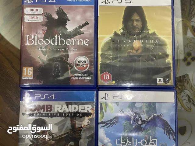 ps5 games Death stranding Bloodborne tomb raider Horizon forbidden west