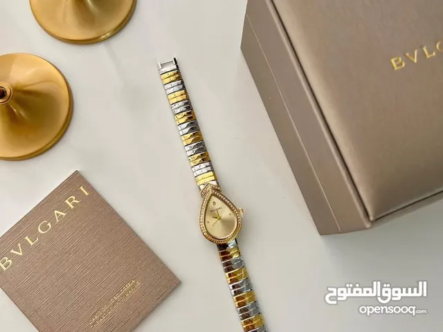 ساعة بولغاري Bvlgari Serpenti... فخامة تلتف حول معصمك والتوصيل مجااان داخل صنعاء