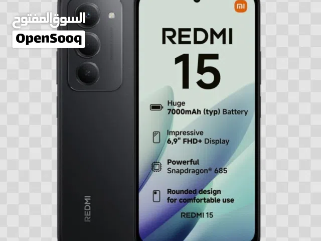 ريدمي 15 شاومي لون اسود