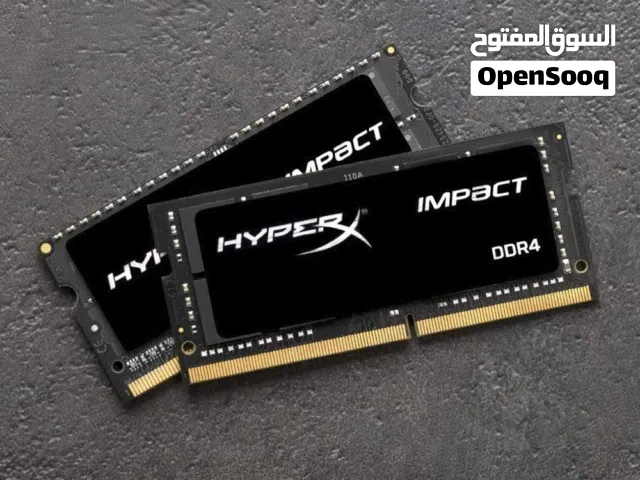 Kingston Technology HyperX Impact 32GB 2666MHz DDR4 CL15 260-Pin SODIMM Nas/  Laptop Memory