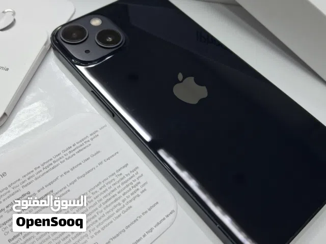 ايفون 13 نظيف كرت مع كامل ملحقاته الاصلية