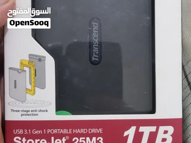 هارد ترنسيند 1 تيرا مستخدم لمده اسبوع