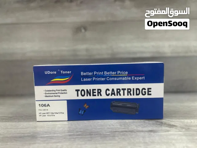 106A – لطابعات HP Laser حبر متوافق مع: / HP Laser 107a / 107w MFP 135a / 135w / 137fnw