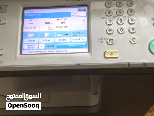 ماكنه تصوير للبيع مستعمله شغال بس بدها ضبط من العدادات