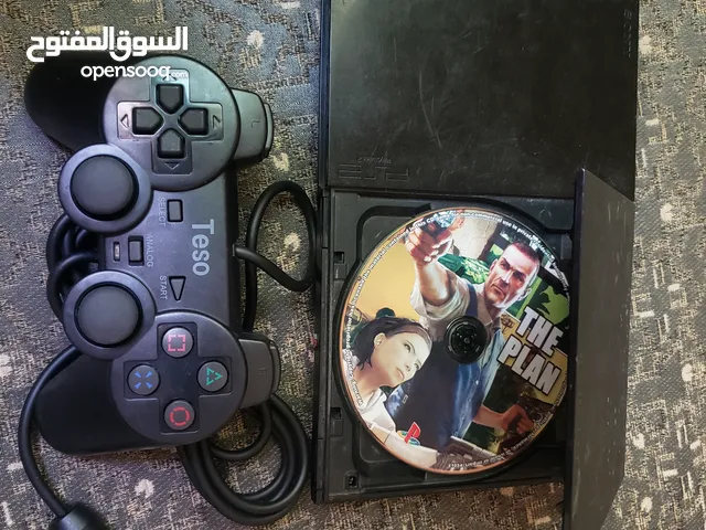 بلاي ستيشن 2 مع يد تحكم ولعبة سعر ..عرررطه