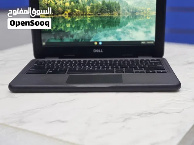 DELL CHROMEBOOK INTEL CELERON PROCESSOR 4GB RAM 32 GB STORAGE 11.6 INCH TOUCH SCREEN DISPLAY