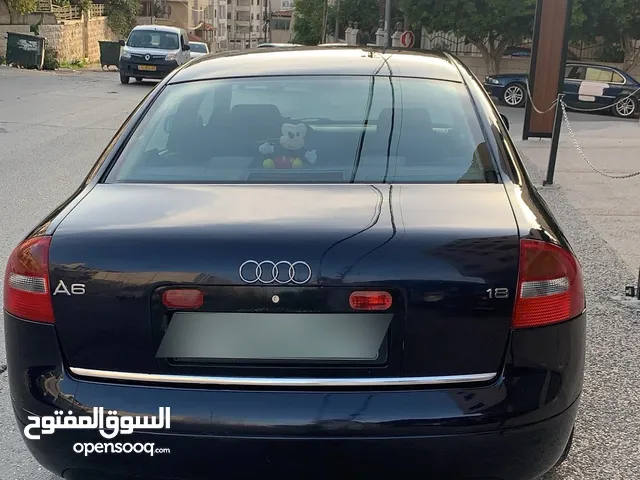 اودي A6 موديل 2001 لون كحلي مستعمله بيد بنت ،، معروضه للبيع