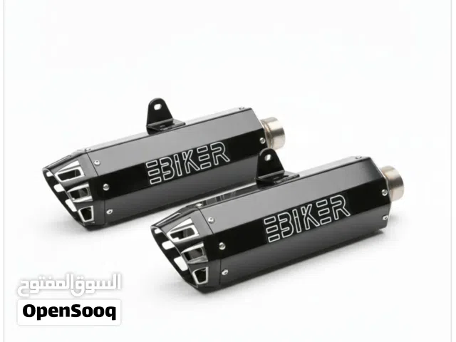 Motorcycle E Biker Dual Exhaust System for Yamaha Raptor 700 2015+ - 605714