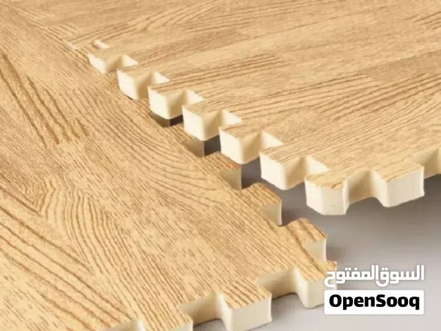 ارضيات فوم باركيه حجم 60 سم 60 سم سماكه 1سم