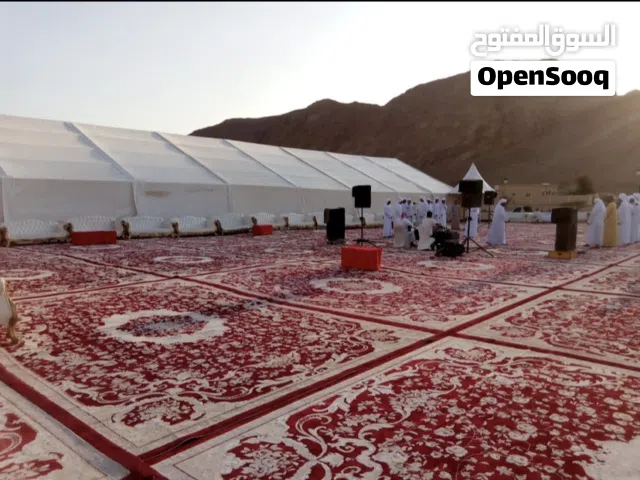 للبيع مشروع شركة خيام مع معداتها وشاحنتها متوفر ادفع 40% الان والباقي اقساط