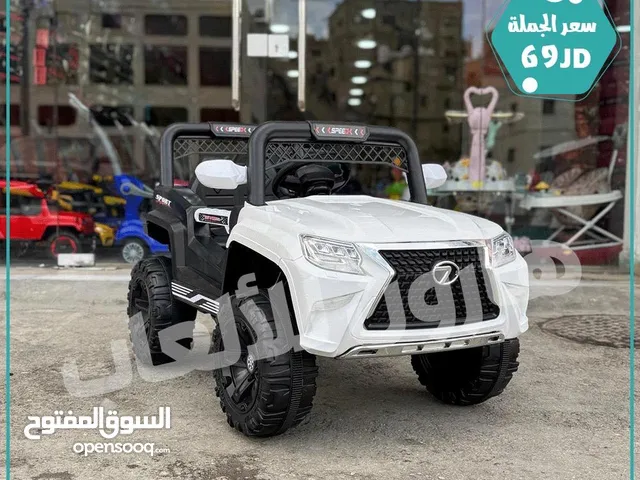 سيارة شحن جامبو 4 ماتور مع موسيقى واناره و فلاشه ابواب قابله للفتح والاغلاق من المصنع مباشره