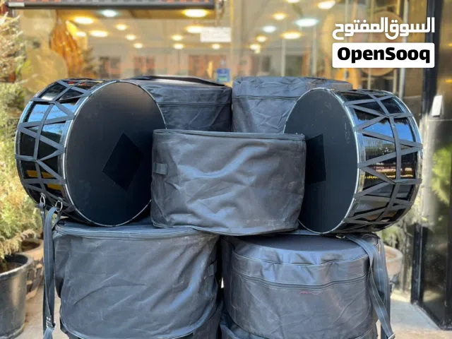 طبل عرقسوسي الاصلي جديد  مع شنته وعصي