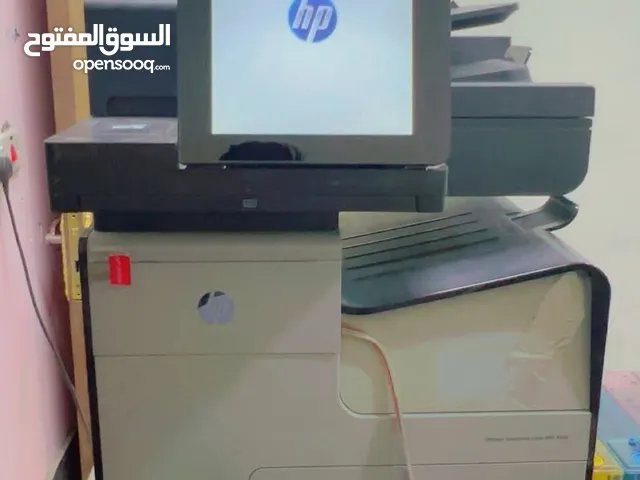 طابعه hp585 سرعة 80 نسخه بالدقيقه عدادها 130 الف نسخه طابعه عمليه ممتازه ما بيها اي عطل او خلل