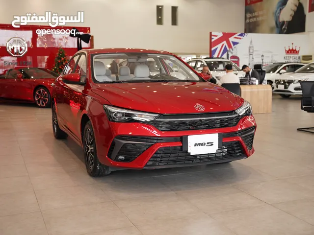 سيارة ام جي 5 2025 COM من الموزع الرسمي في العراق بضمان 6 سنوات او 200 الف كيلو متر