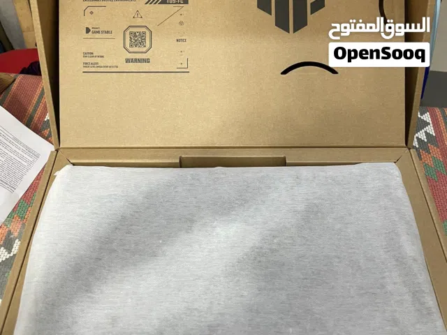 Asus TUF Gaming F16 استعمال اسبوعين جديد كامل مع اغراضه