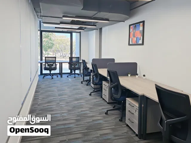 مساحة مكتبية خاصة مخدومة بالكامل للإيجار لك ولفريقك في Amman, Ibrahimiyah Plaza