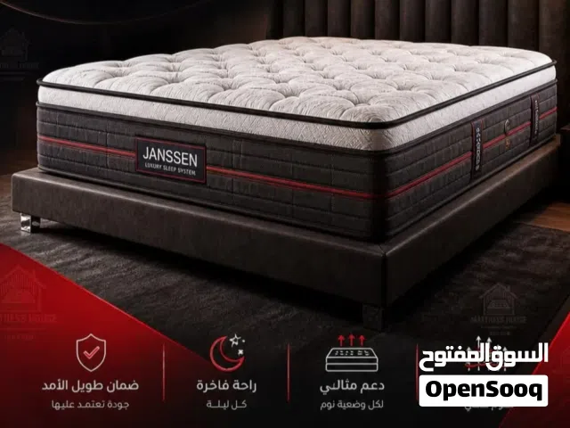 فرشات زنبركية مزدوجة ومفرده بوكت كويل وبونيل  طبقات اسفنج بما يلائم جسم المستخدم