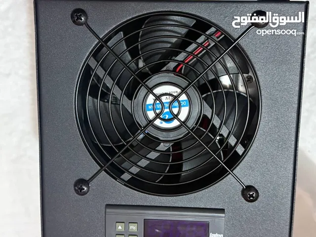 سخان ومبرد مائي ال اتش كيه لحوض السمك مع مضخة يتحكم بدرجاة الحرارة بدقة عاليه