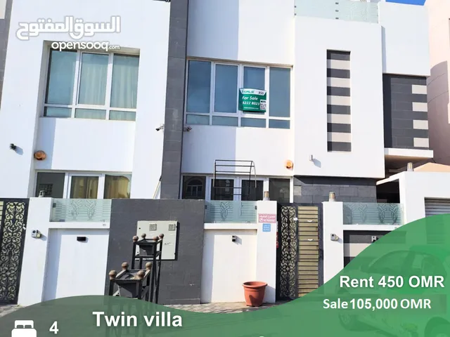 Twin villa for Rent or sale in Al Mawaleh South  REF 92YB