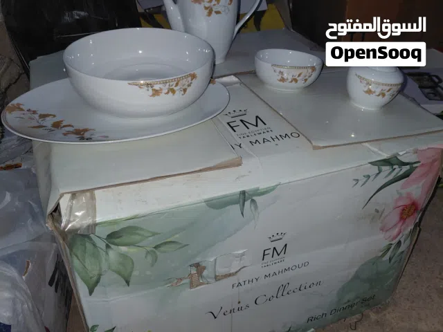 طقم صيني 66 قطعة فتحي محمود جديد بالكرتونة