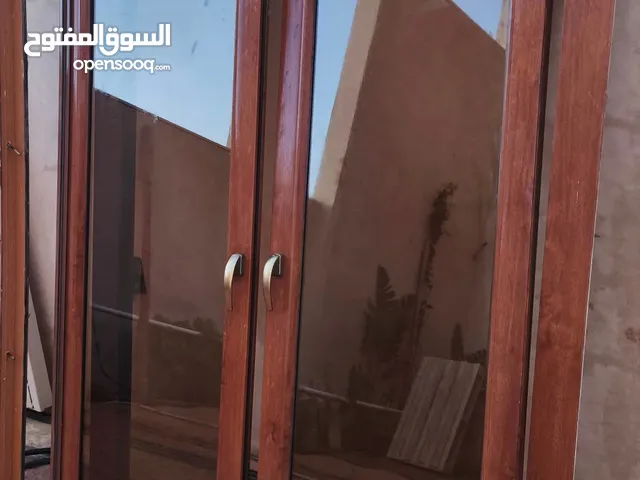 باب سحاب PVC خشبي