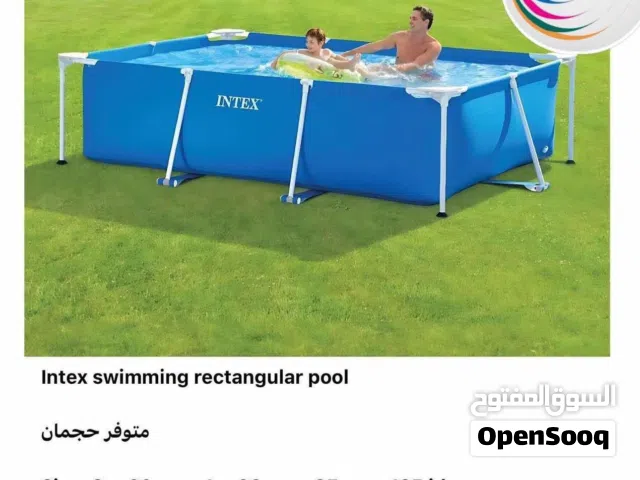 بركة سباحة انتكس للعيلة من وكيل انتكس 2.60 متر أعمدة تركيب 125 دينار