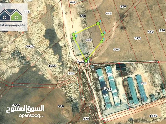 REF 59 قطعة ارض على 3 شوارع للبيع في الزرقاء - الهاشمية