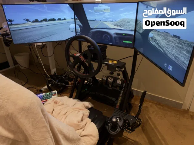 Sim racing setup كرسي سباقات