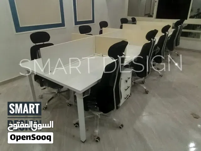 خليات عمل وركستيشن مكاتب موظفين متاح معاينه مجانيه للشركات والمؤسسات بالقاهره والجيزه