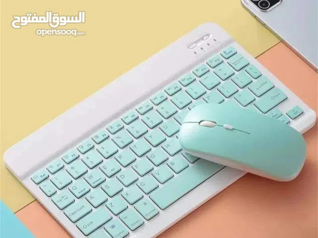 ماوس وكيبورد وايرليس متوفر بـ3 ألوان خفيف وأنيق وجودة عالية التوصيل متوفر و لكافة انحاء العراق