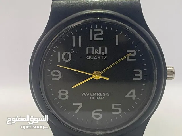 ساعات رجاليه ماركة Q&Q عقارب مطاط للبيع جملةـ مفرق