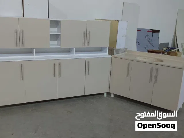 كاونتر مترين وسنك متر و20مرمر 3قطع خشب mdf