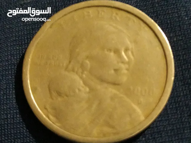 الدولار الامريكي حرف D لسنة 2000