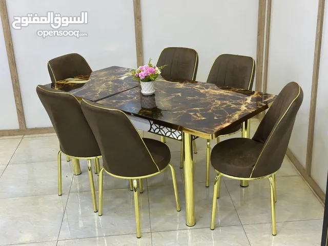 ميز طعام 6 كرسي
