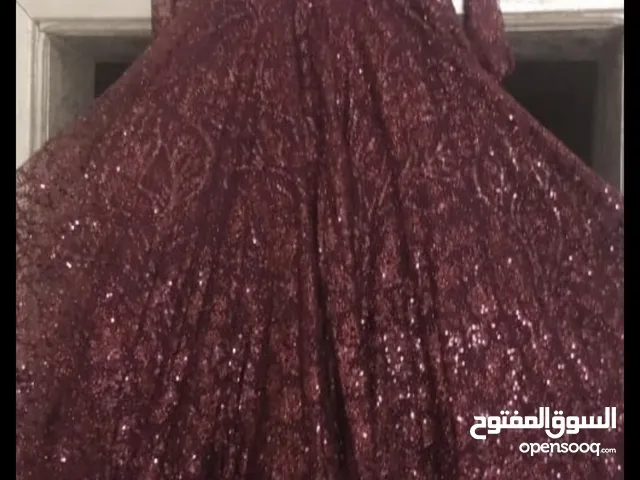 فستان سهره بنفشه للبيع بسعر 30