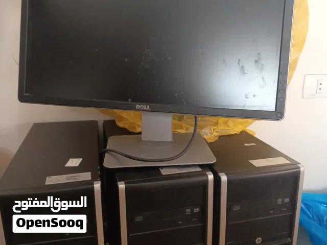 3 كيمبيوتر مكتبي و 3 شاشات استعمال نضيف جدا و سعر سوم