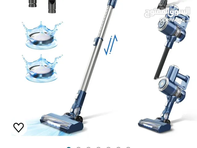 PRETTYCARE Cordless Vacuum Cleaner, Stick Vacuum with LED Display