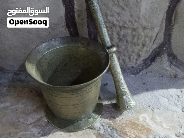 تحفة نحاسية نادرة - هاون عتيق للعرض والاستخدام هاون نحاس انتيك - العمر100سنة+الوزن 1.645كليو