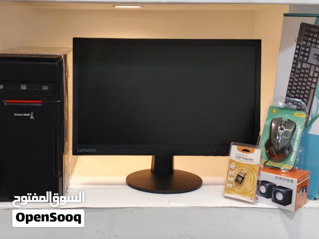 احصل على (Core i5 الجيل الرابع + شاشة Lenovo 22 بوصة)